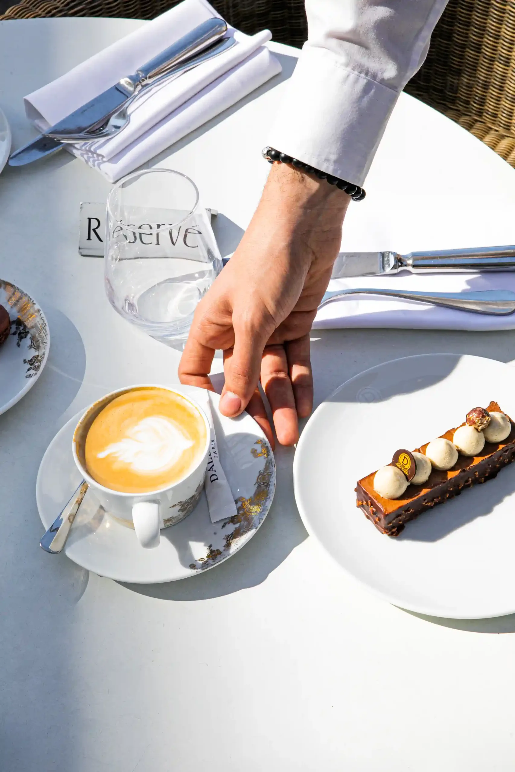 Cafe Dalloyau en terrasse